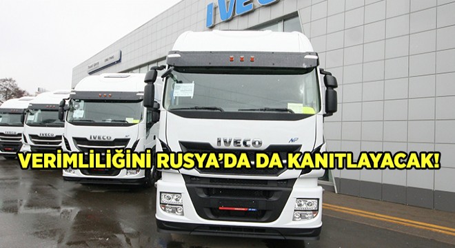 CNG’li IVECO Stralis NP 460 Rusya Yollarında!