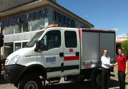 Iveco’dan Anagold Madencilik’e Daily 4x4 Arama Kurtarma Aracı