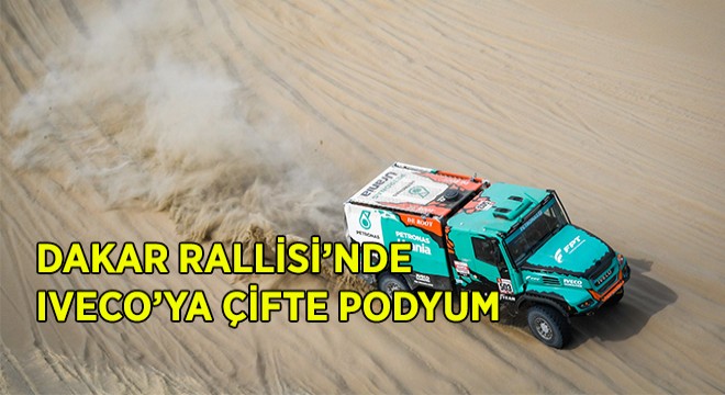 Dakar da IVECO ya Çifte Podyum