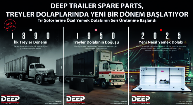 Deep Trailer Spare Parts, Treyler Dolaplarında Yeni Bir Dönem Başlatıyor