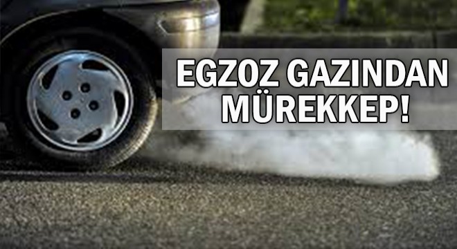 Egzoz Gazından Mürekkep Ürettiler!