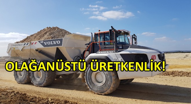 Eiffage nin Tercihi Volvo Oldu!