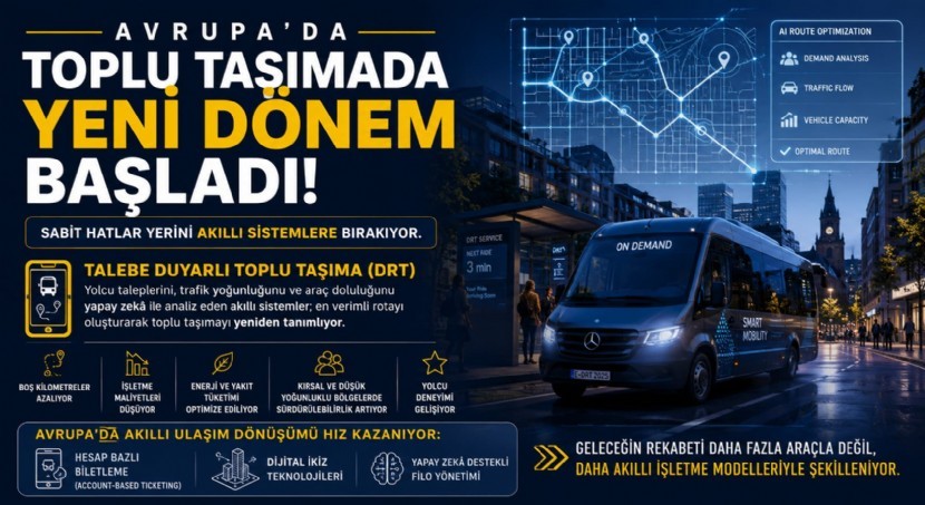 Europe Enters a New Era in Public Transport: From Fixed Routes to Demand-Responsive Smart Mobility Systems