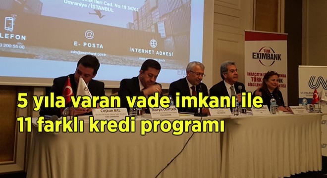 Eximbank Kredi ve Destekleri Toplantısı Gerçekleştirildi