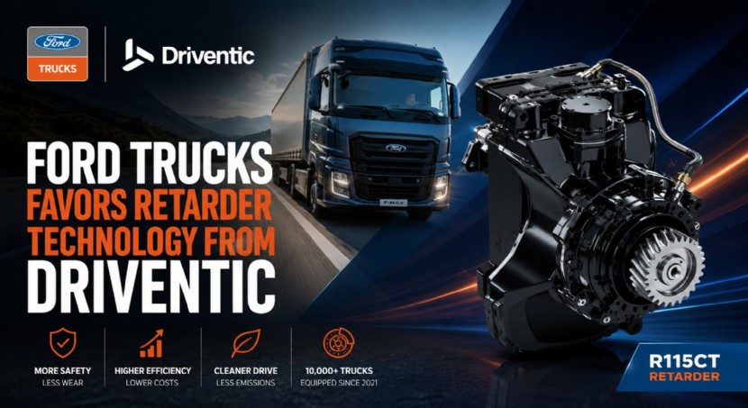 Ford Trucks, Driventic Retarder Teknolojisini Tercih Ediyor
