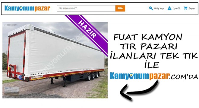 Fuat Kamyon Tır Pazarı İlanları Tek Tık ile Kamyonumpazar.com da!