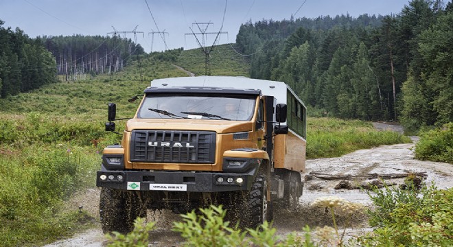 GAZ Grup Ural Modelini Halka Açık Yollar İçin Geliştirdi