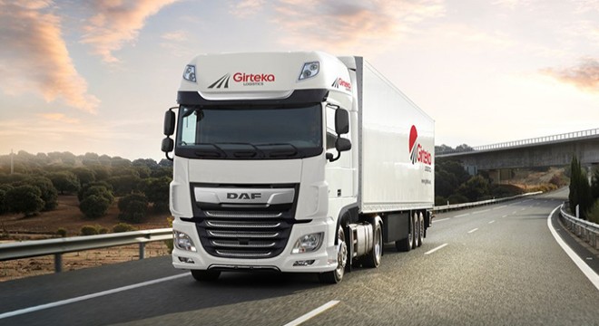 Girteka Logistics İçin 500 Adet DAF XF Kamyon