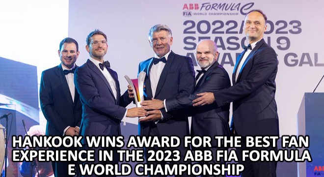 Hankook Wins Award for The Best Fan Experience in the 2023 ABB FIA Formula E World Championship