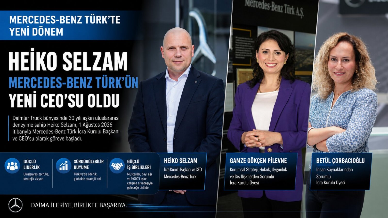 Heiko Selzam Mercedes-Benz Türk'ün Yeni CEO'su Oldu