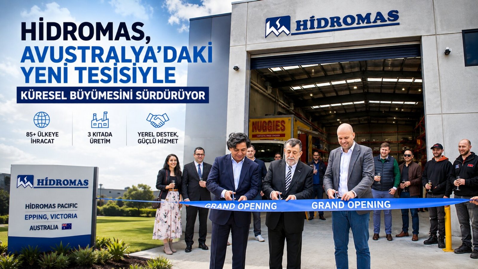Hidromas'tan Avustralya'da Stratejik Yatırım