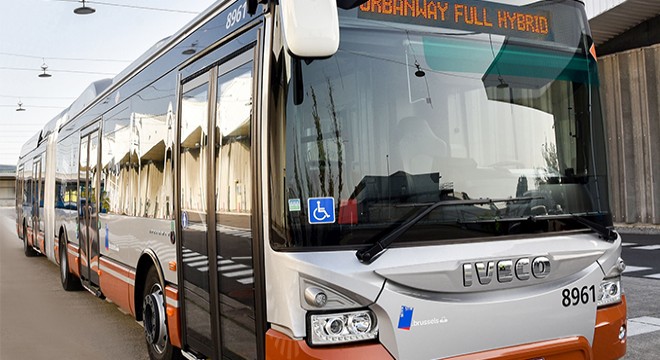 IVECO BUS, 141 Hibrid Elektrikli Otobüsü Brüksel Belediyerarası Ulaşım Şirketi’ne Teslim Edecek