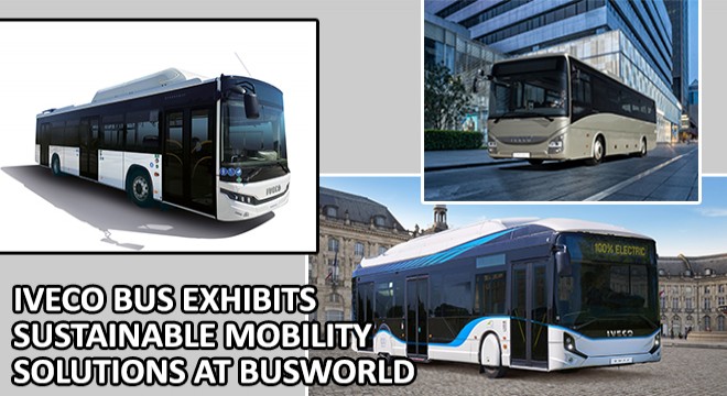 IVECO Bus Exhibits Sustainable Mobility Solutions at Busworld