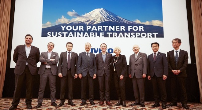 IVECO Japonya da Doğal Gazlı Araçlarını Tanıttı