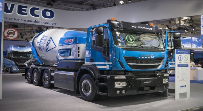 IVECO ve CIFA Hibrit Elektrikli Beton Mikseri Geliştirdi