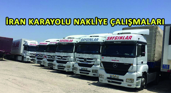 İran Karayolu Nakliye Çalışmaları