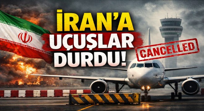 İran'a Uçuşlar Durdu