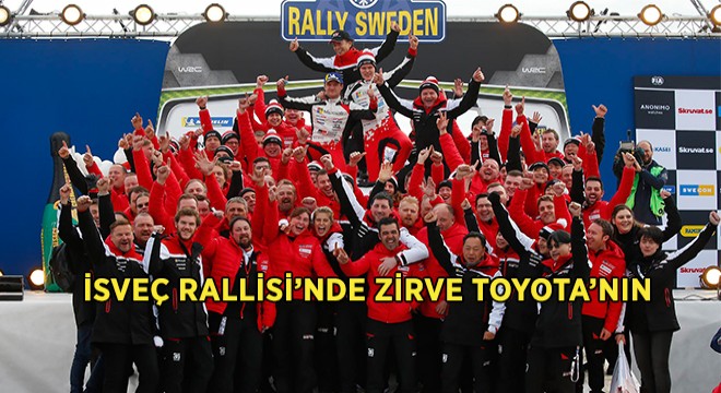 İşveç te Zafer Toyota nın