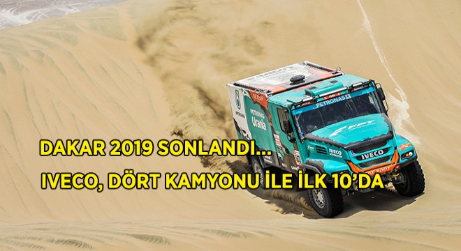 Iveco Dakar da İlk 10 da