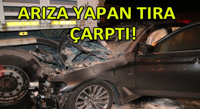 İzmir Çevre Yolunda Feci Kaza: 1 Ölü