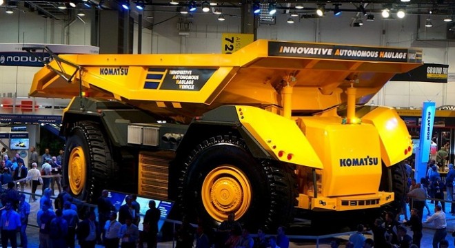 Dünya Devi Komatsu’dan Sürücüsüz Yük Kamyonu