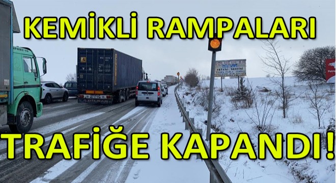 Karabük - Gerede Karayolu Trafiğe Kapandı!