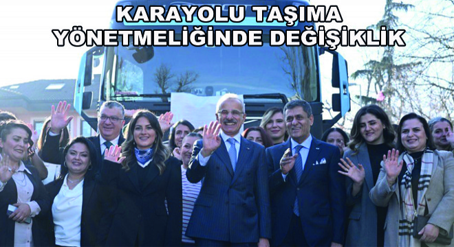 Karayolu Taşıma Yönetmeliğinde Değişiklik