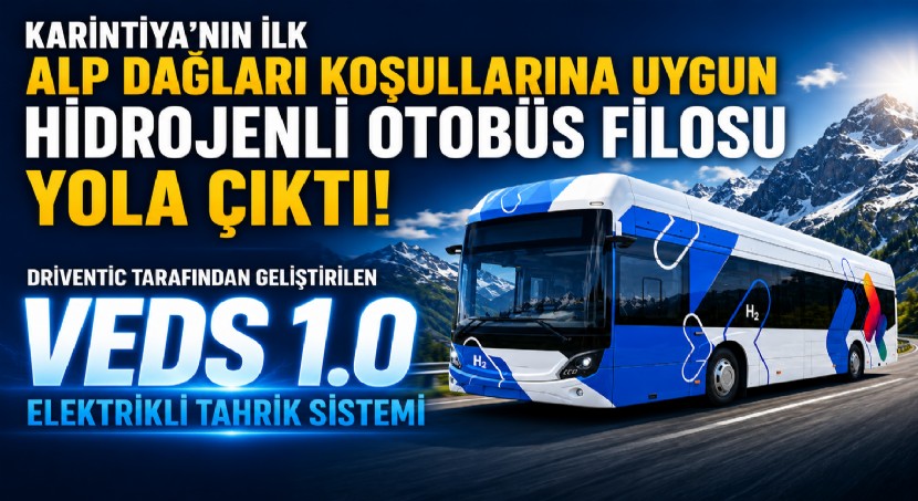 Karintiya’nın İlk Alp Dağları Koşullarına Uygun Hidrojenli Otobüs Filosu Yola Çıktı