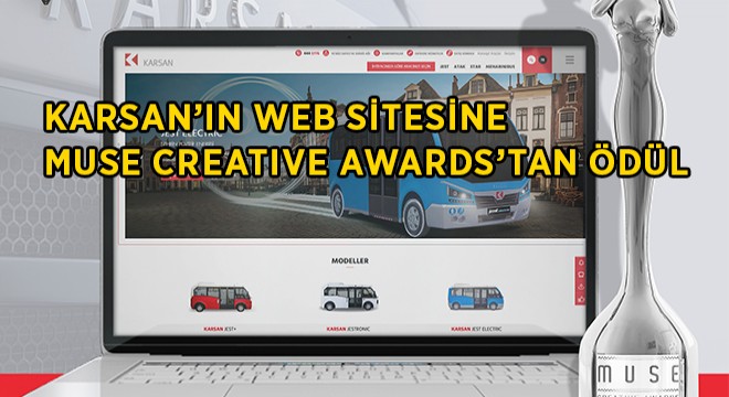 Karsan WEB Sitesi  Silver Winner  Ödülü Aldı