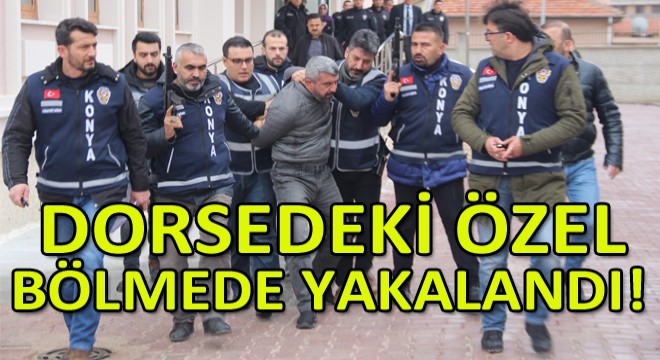 Katil Tır Dorsesinde Yakalandı!