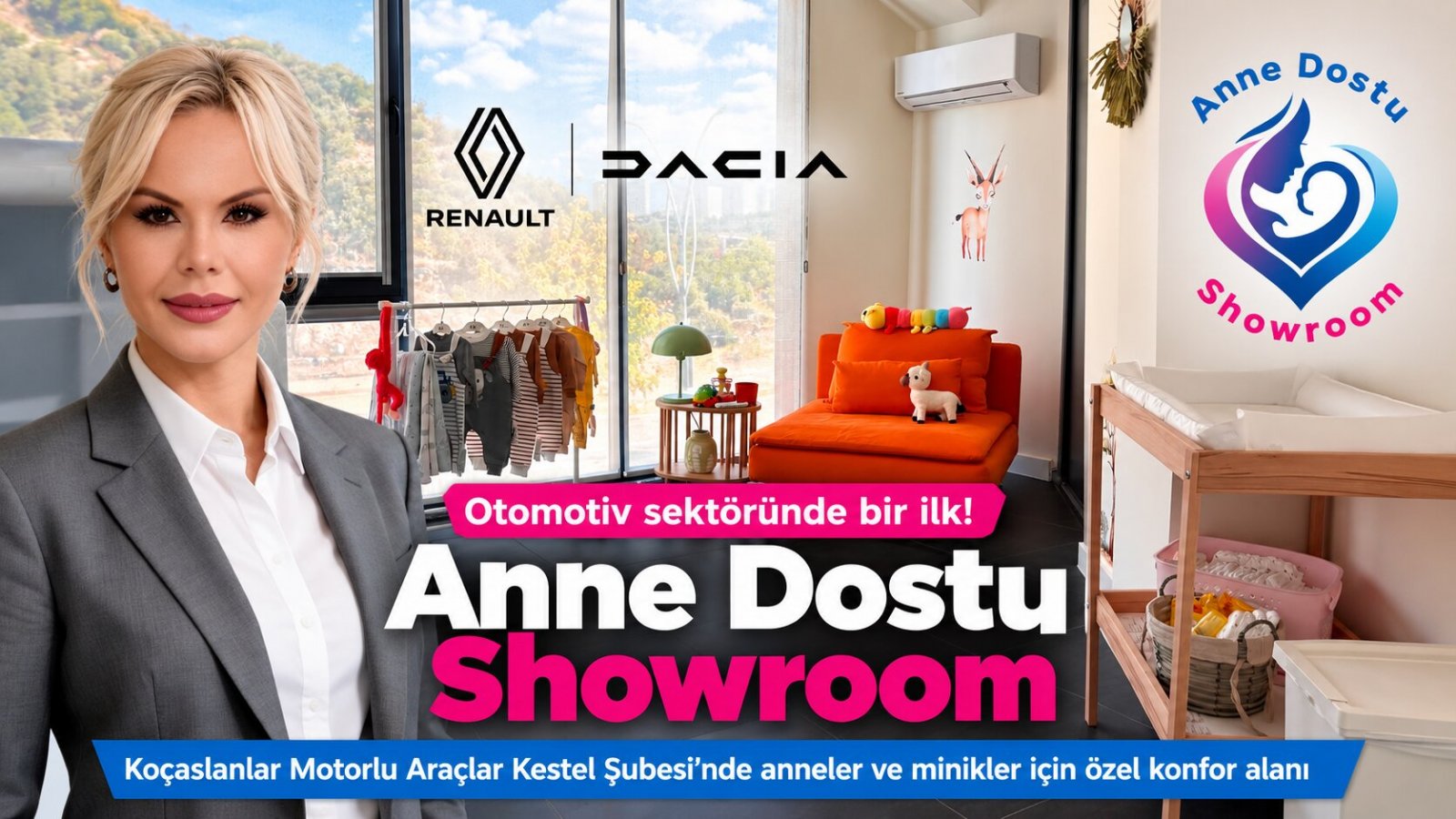 Koçaslanlar Kestel’de Anne Dostu Showroom Dönemi Başladı