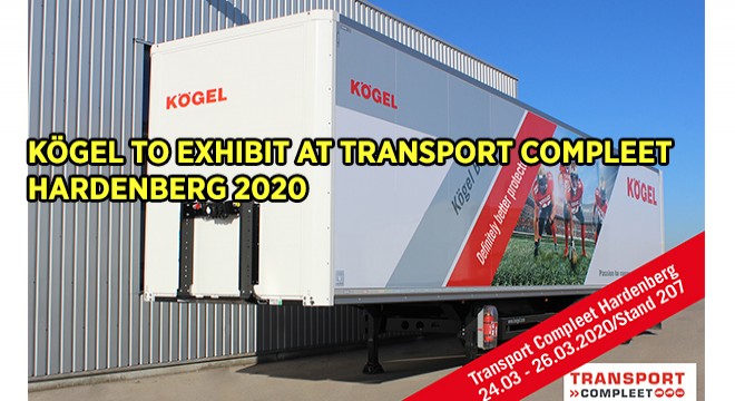 Kögel to Exhibit at Transport Compleet Hardenberg 2020