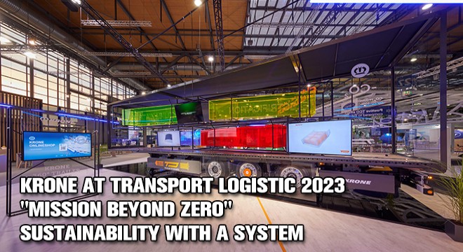 Krone at Transport Logistic 2023  Mission Beyond Zero  Sustainability with a System