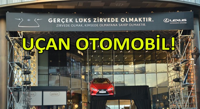 LEXUS un Uçan Otomobili İlgi Görüyor