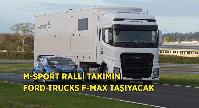 M-Sport u F-MAX Taşıyacak