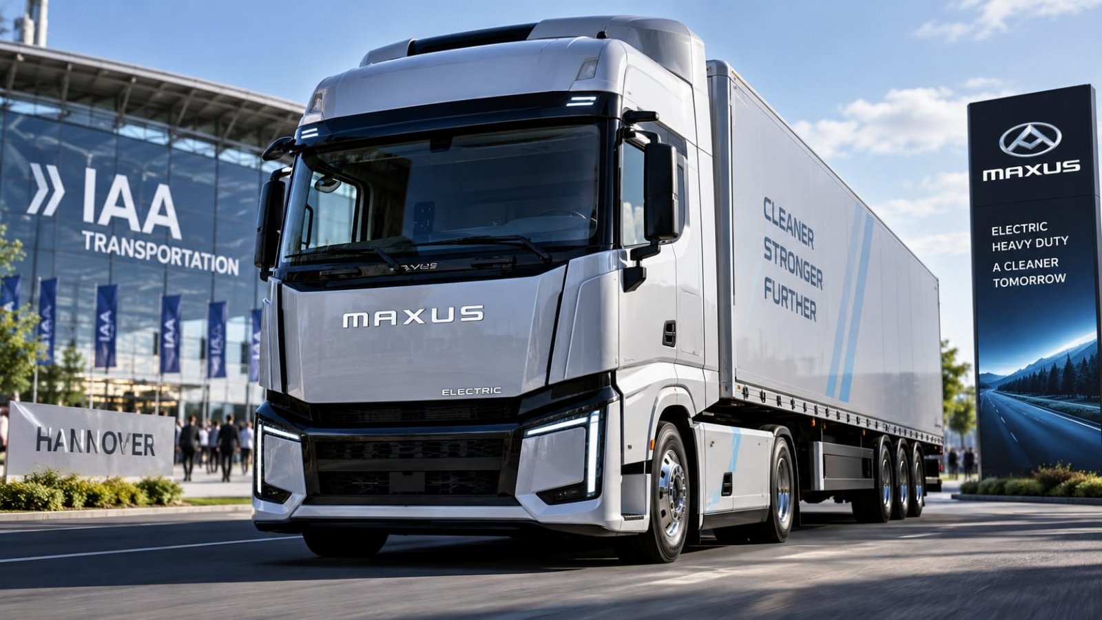 MAXUS’tan Sürpriz Hamle: 40 Tonluk Elektrikli Ağır Kamyon Hannover’de Ortaya Çıkıyor