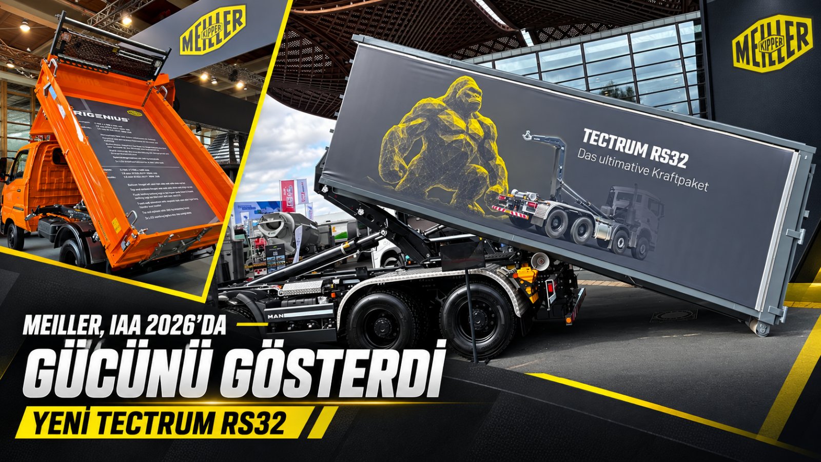 MEILLER, IAA 2026’da Gücünü TECTRUM RS32 ile Gösterdi