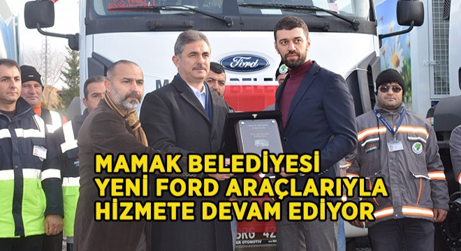 Mamak Belediyesi 52 Yeni Aracını Teslim Aldı