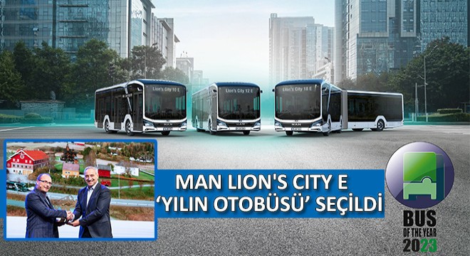 Man Lion s City E ‘Yılın Otobüsü’ Seçildi