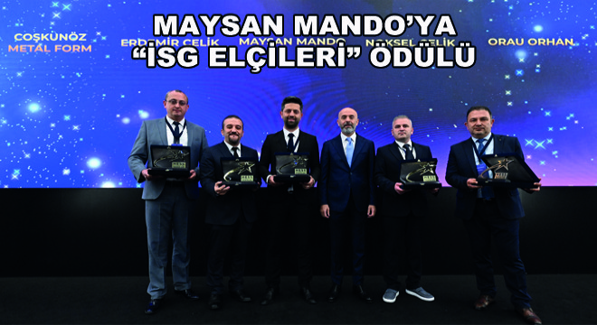 Maysan Mando’ya İSG Elçileri Ödülü
