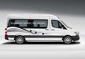 Mercedes-Benz’in Kazandıran Aracı Sprinter,  Türkiye Turuna Başlıyor