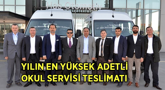 Mercedes-Benz Türk, 61 Adet Sprinter ile Sesli Turizm’in Filosunu Güçlendirdi