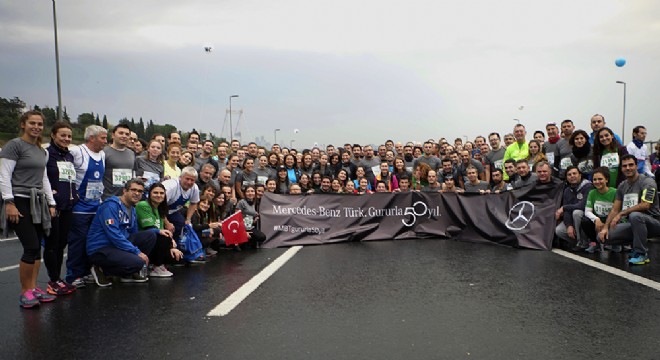 Mercedes-Benz Türk, İstanbul Maratonu‘nda Rekor Bağış Topladı