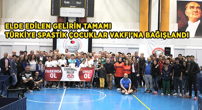 Mercedes-Benz Türk, Türkiye Spastik Çocuklar Vakfı Yararına Masa Tenisi Turnuvası Düzenledi