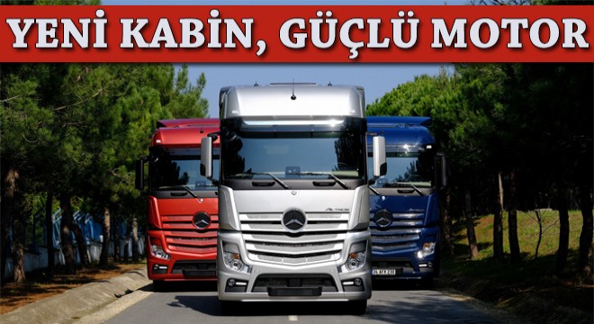 Mercedes-Benz Türk, Uzun Yol Ve Ağır Nakliye Çekici Portföyüne Yeni Araçlar Ekliyor