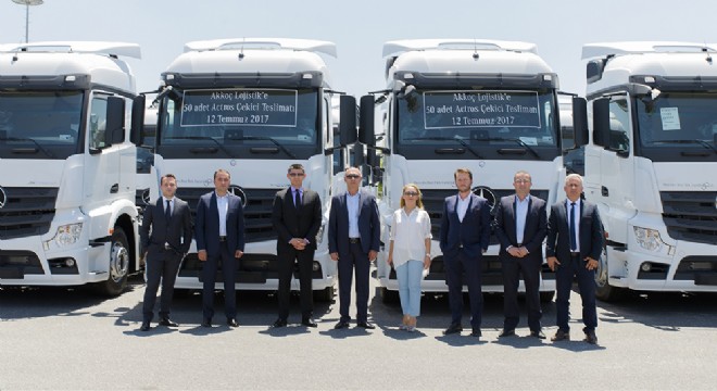 Mercedes-Benz Türk’ten Akkoç Lojistik Filosuna 50 adet Actros Çekici