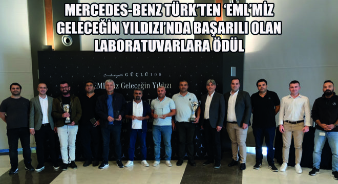 Mercedes-Benz Türk’ten ‘EML’miz Geleceğin Yıldızı’nda   Başarılı Olan Laboratuvarlara Ödül