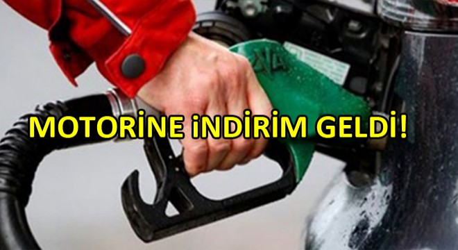 Motorin Fiyatlarına Bu Geceden İtibaren Geçerli Olmak Üzere İndirim Geldi!