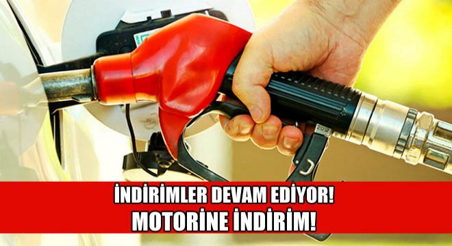 Motorine İndirim!