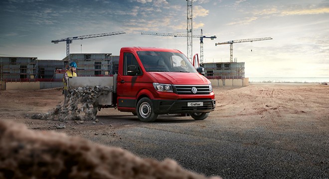 NEW VOLKSWAGEN CRAFTER PICK-UP ARRIVES TO RELIEVE THE BURDEN OF COMMERCE!